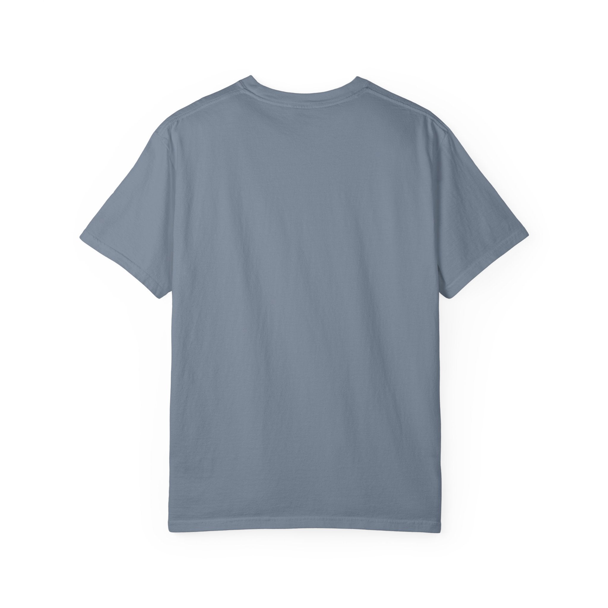 Folklore & Fireflies Camping T-Shirt — Guitar, Campfire & Mountain Night Graphic