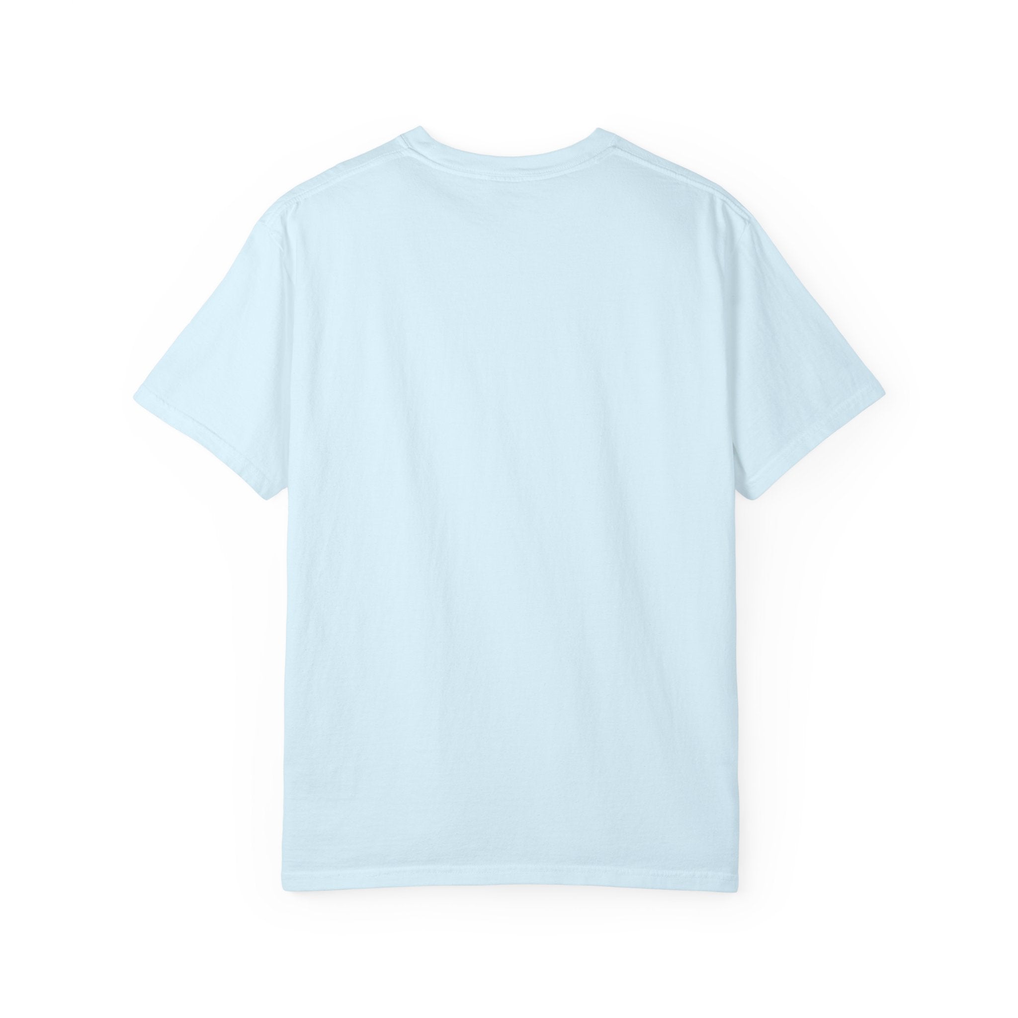 Folklore & Fireflies Camping T-Shirt — Guitar, Campfire & Mountain Night Graphic