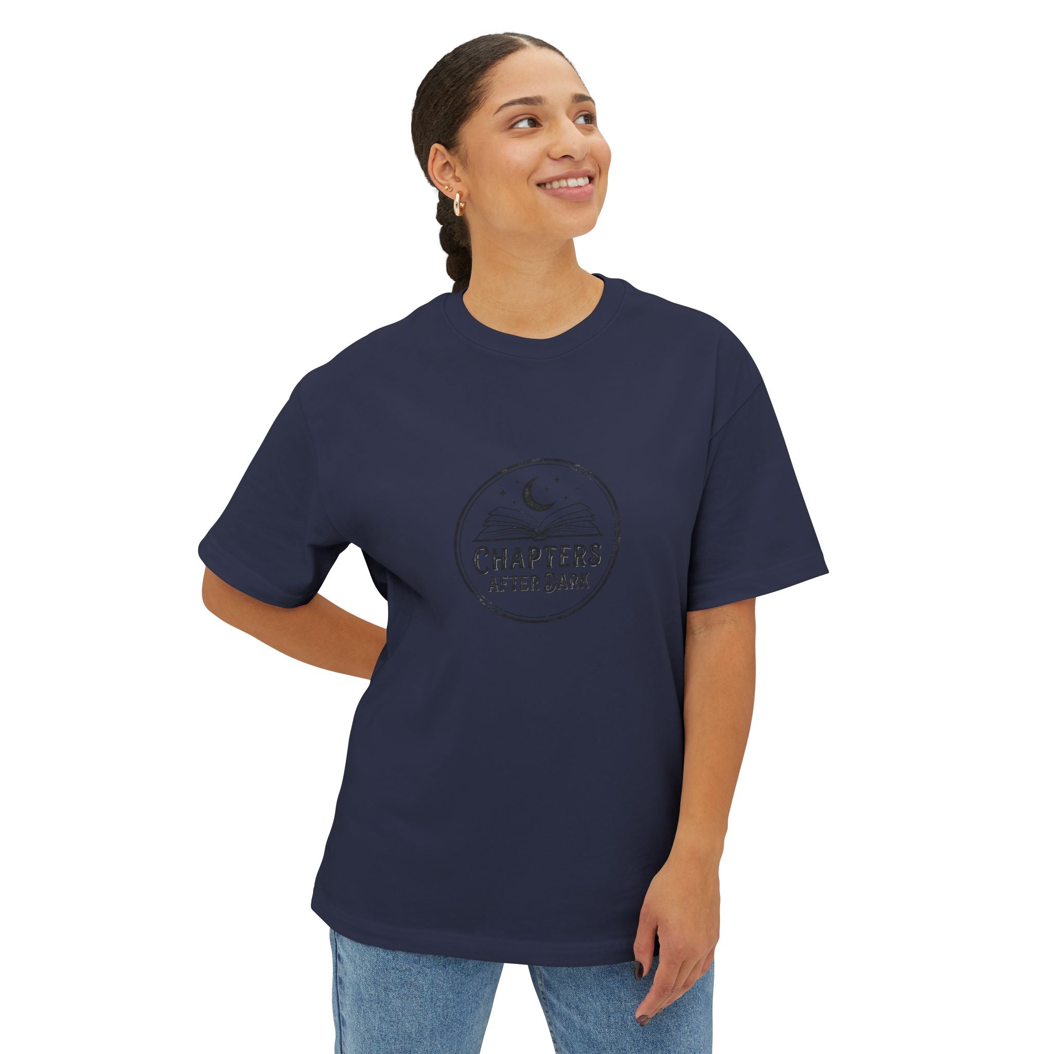 Chapters After Dark Tee — Cozy Nighttime Reading Graphic T-Shirt