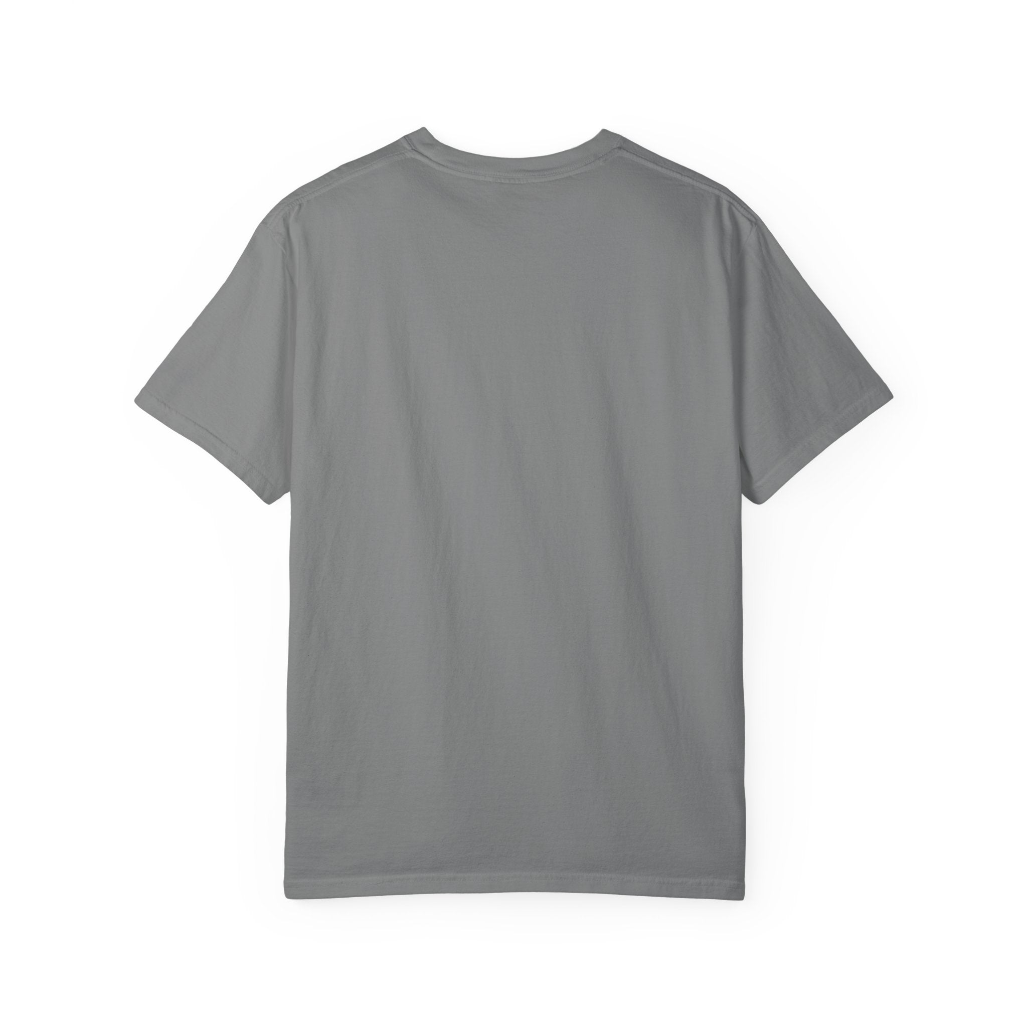Cozy Outdoor Reading & Coffee T-Shirt — Stack of Books, Mug & Nature Badge