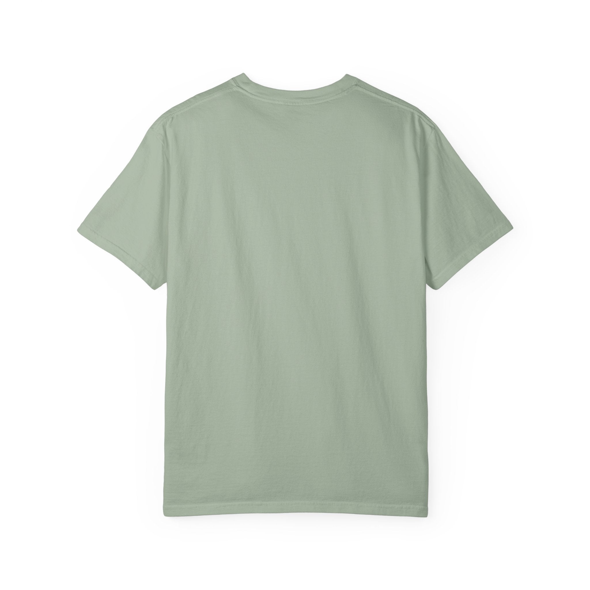 Cozy Outdoor Reading & Coffee T-Shirt — Stack of Books, Mug & Nature Badge